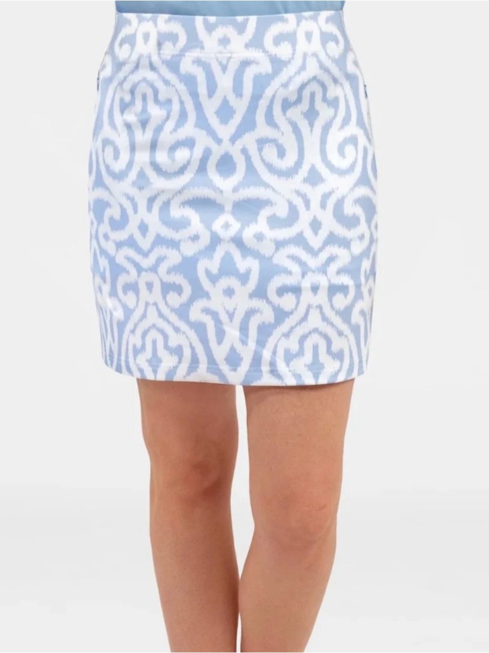 ❤️MAKE OFFER❤️ Gretchen Scott Skippy Skort Blue Golf Athleisure Skirt Small